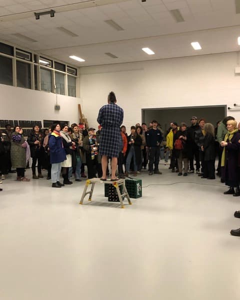 Gym - C 3 openeing artists meeting